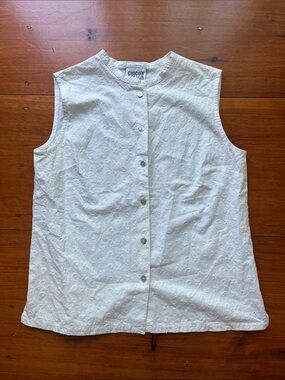 Vintage Chico's Embroidered Top